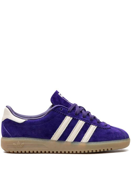 Bermuda 3-Stripes suede sneakers - Purple