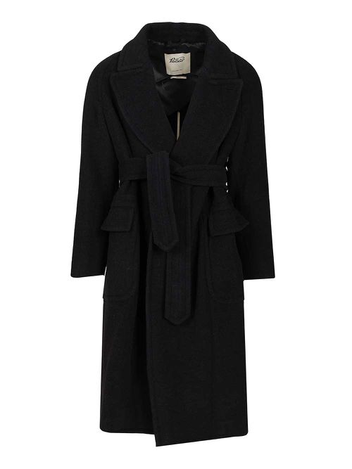 Chukker Polo Coat 65 Lana 20 Alpaca 15 Poliammide Coats Blue