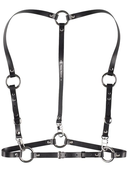 Embellished Leather Belt Harness