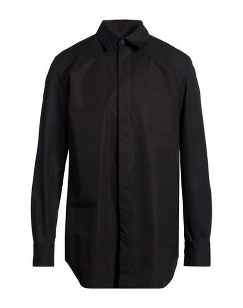 Man Shirt Black Size 15 ¾ Cotton