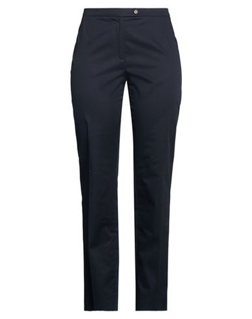 Sign Woman Pants Midnight blue Size 12 Cotton, Elastane