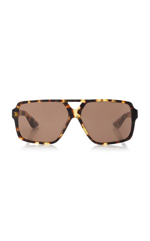 X Oliver Peoples 1977C Oversized Aviator-Frame Acetate Sunglasses