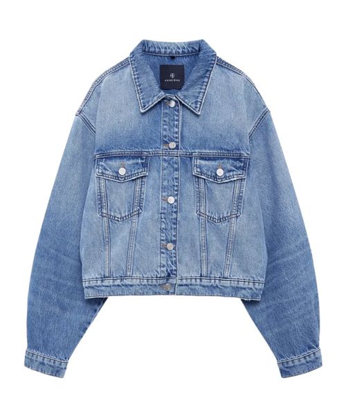 Quincy buttoned denim jacket