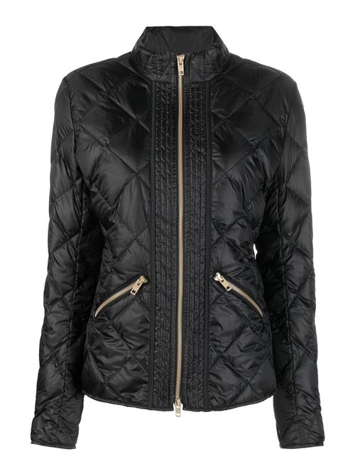 Diamond-quilt jacket