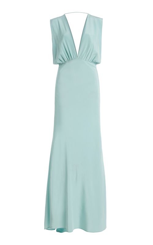 Exclusive Hera Crepe Gown - Moda Operandi