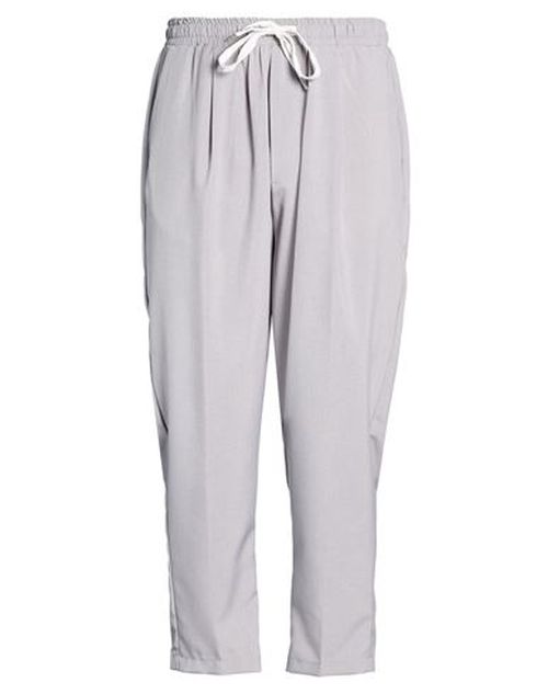 Man Pants Grey Size XL Viscose, Polyester, Wool