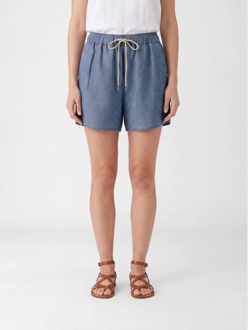 Shorts Woman color Indigo