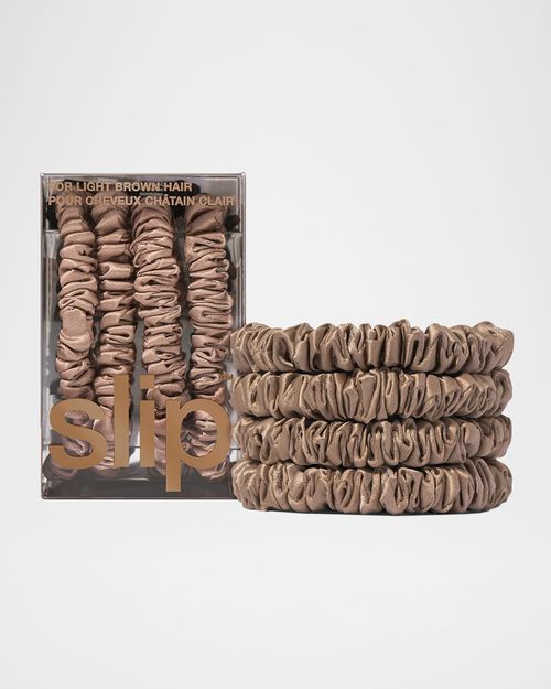 Pure Silk Back to Basics Assorted Skinny Scrunchies Set