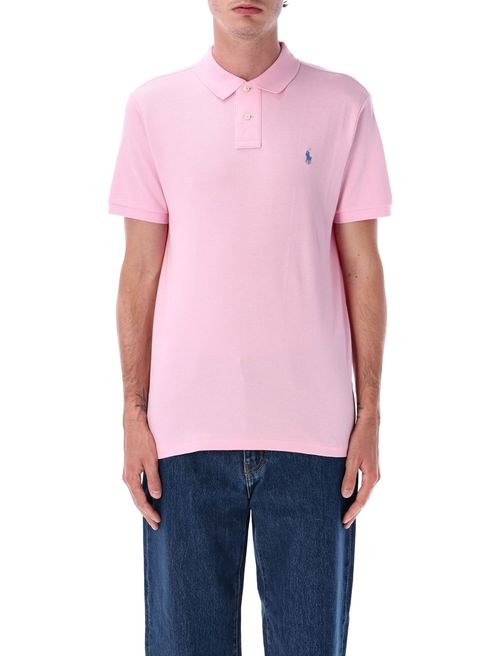 Slim Fit Cotton Piqué Polo - Size L