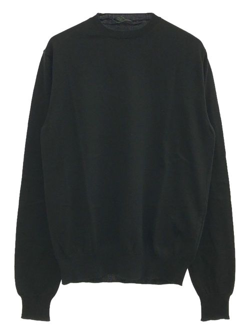 2010s cotton sweater - Black