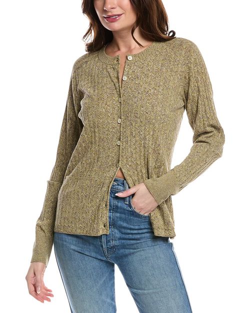 Chevron Rib Cardigan