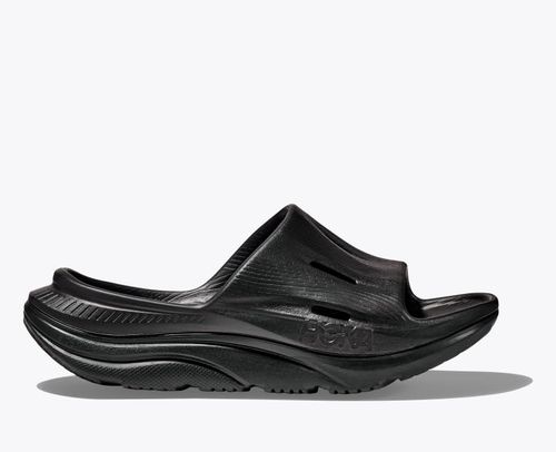 HOKA Women's Ora Recovery Slide 3 Shoes in Black/Black