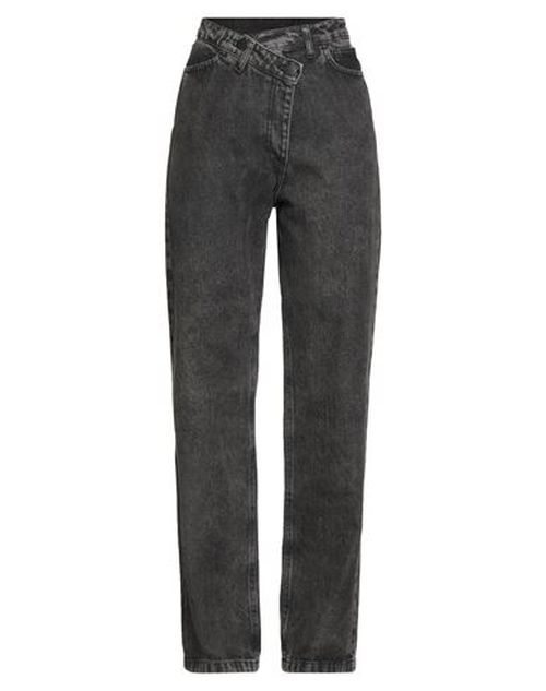 Woman Jeans Black Size 25 Cotton