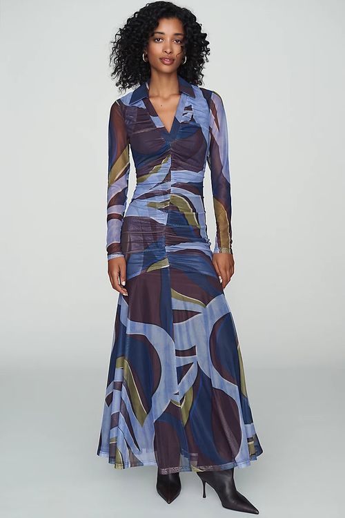 Gael Mesh Maxi Dress