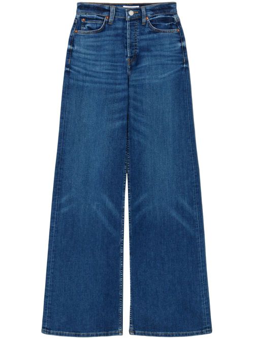 70s Ultra High Rise Wide Leg jeans - Blue