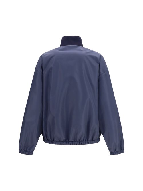 Technical Canvas Jacket — Blue