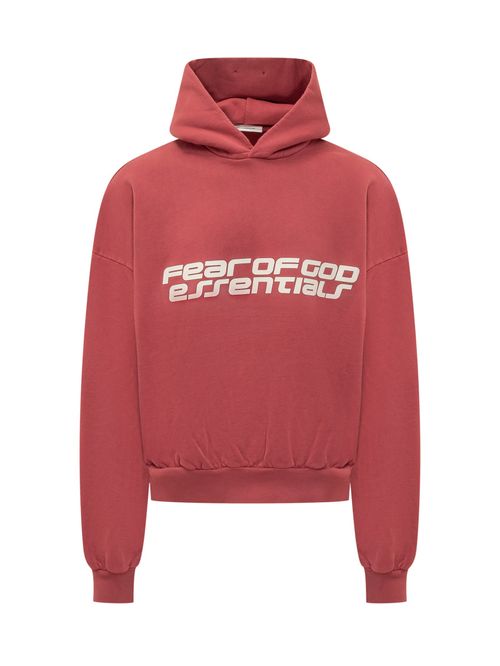 Red Logo Hoodie