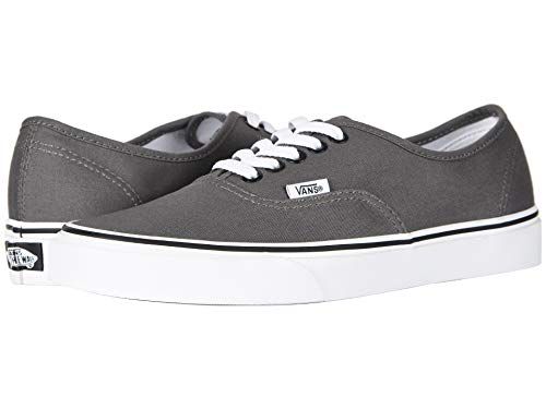 Vans Unisex Authentic Sneaker, Pewter/Black