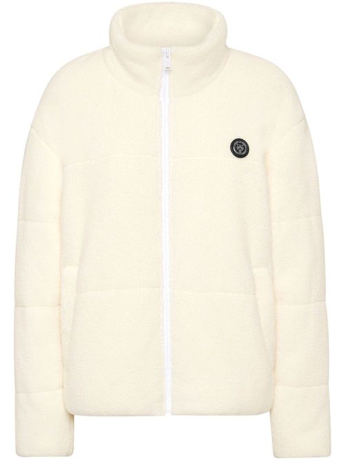 Sherpa puffer jacket - Neutrals