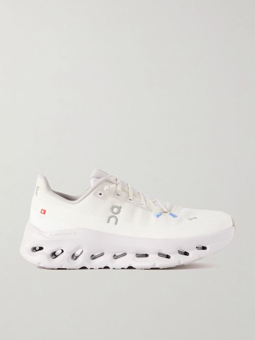 Cloudtilt Stretch Recycled-knit Sneakers - White