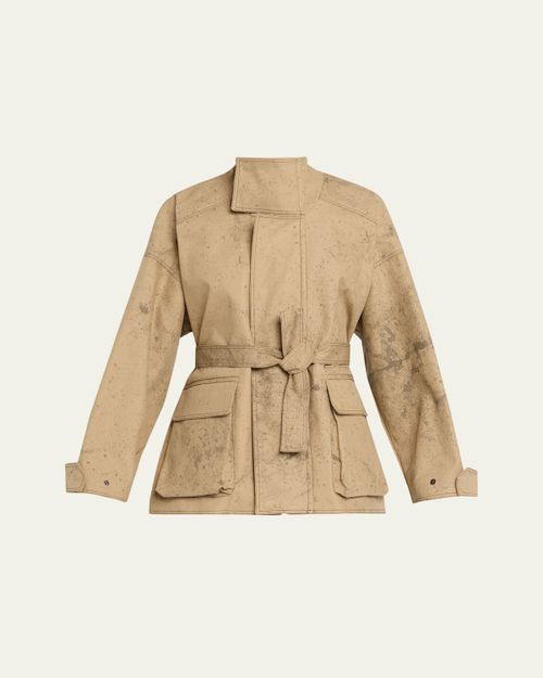 Canvas Cotton Cargo Coat