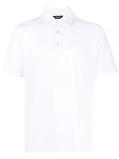 Cotton Polo Shirt — White