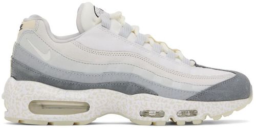 Off-White & Gray Air Max 95 QS Sneakers