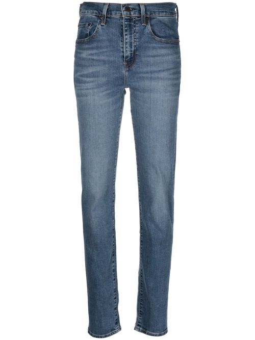 724 high-rise slim-fit jeans - Blue