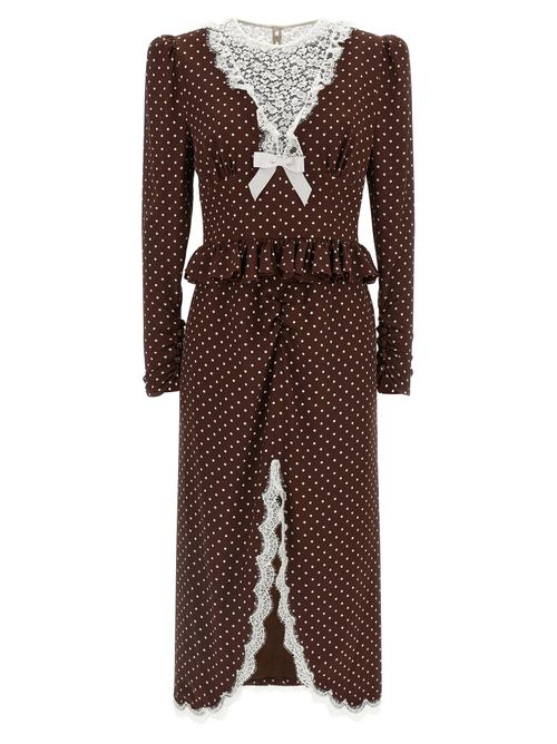 Polka Dot Midi Dress