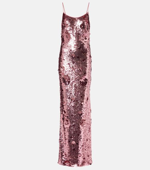 Isis sequined gown