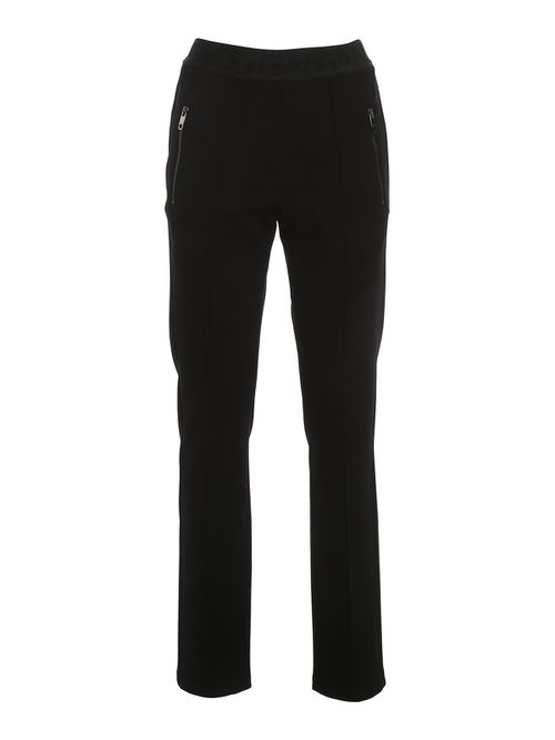 Logoed waistband trousers