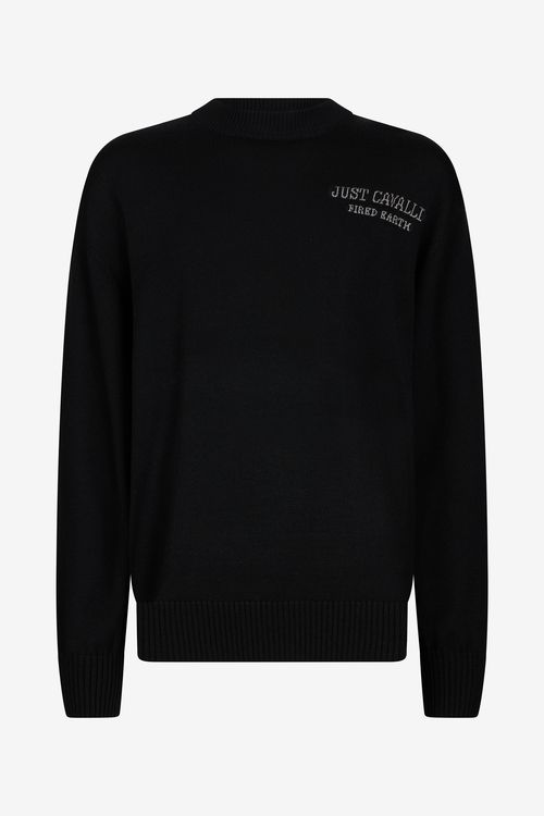 Sweater With Deer Motif