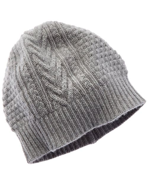 Stitched Cashmere Beanie