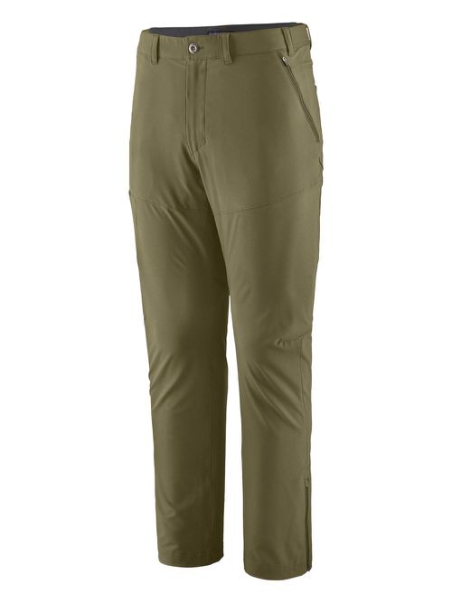 Zip-pocket trousers - Green
