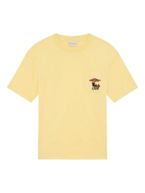 Drôle De Monsieur Le Parasol t-shirt - Yellow