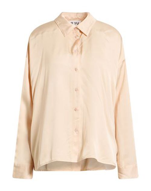 B. yu Woman Shirt Ivory Size XL Viscose