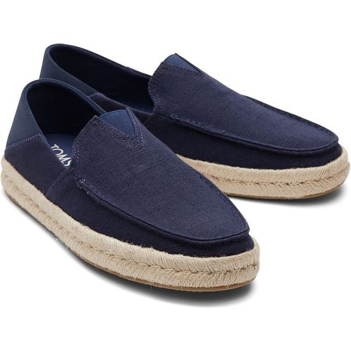 Toms Alonso Jute Men's Navy Espadrille