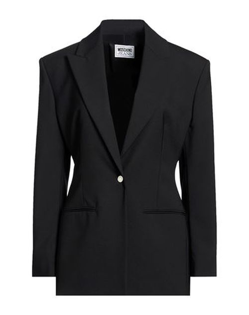 Woman Blazer Black Size 6 Polyester, Virgin Wool, Elastane