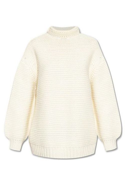 Proenza Schouler White Label Ribbed-Knit Crewneck Sweater