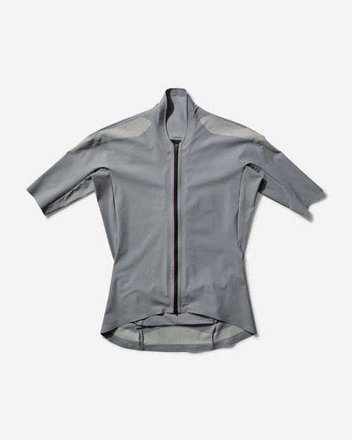 Women s Zip Top Grey / Lime Cream