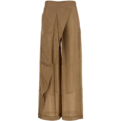 The Rose Ibiza Camel Silk Amanda Pant