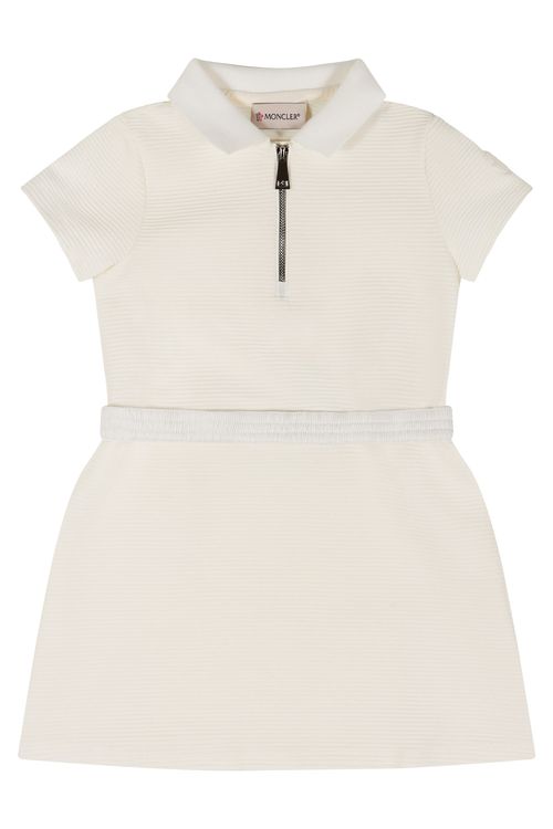 Cotton-blend Piqué Polo Dress