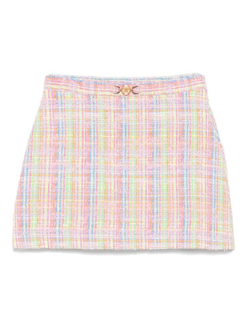 Tweed A-line skirt - Pink