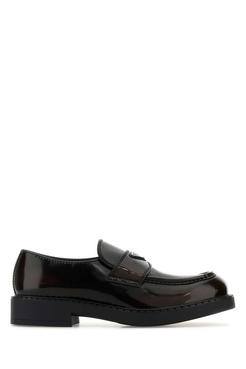 Dark Brown Leather Chocolate Loafers