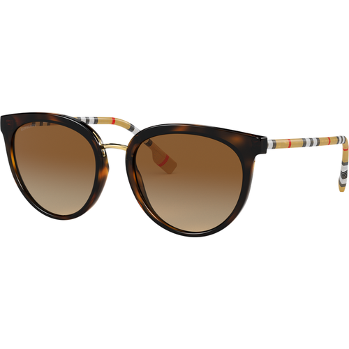 Burberry Woman Burberry BE4316 WILLOW 3854T5 Sunglasses Nylon Brown Brown Pantos Polarized Shaded