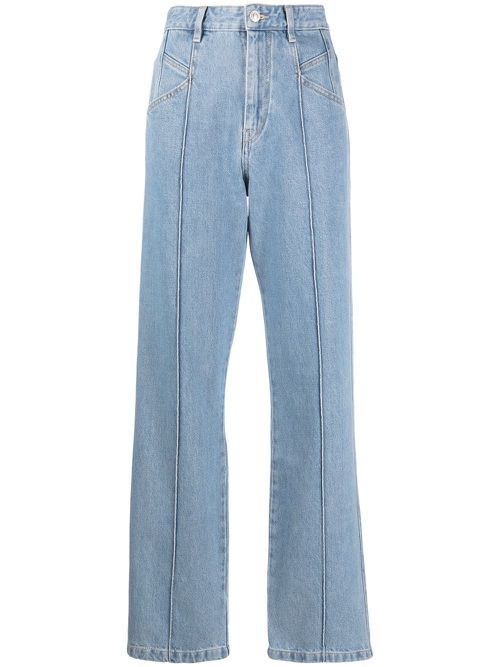 Straight-leg jeans - Blue