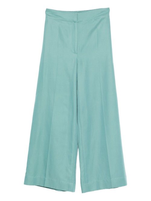 Pleated trousers - Green