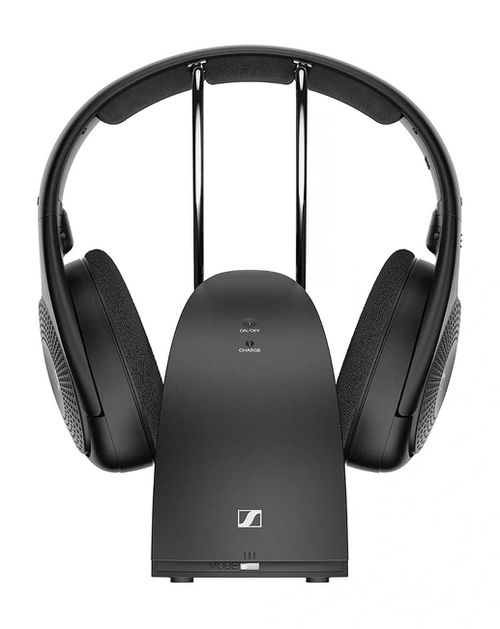 RS 120-W Black Wireless TV Headphones