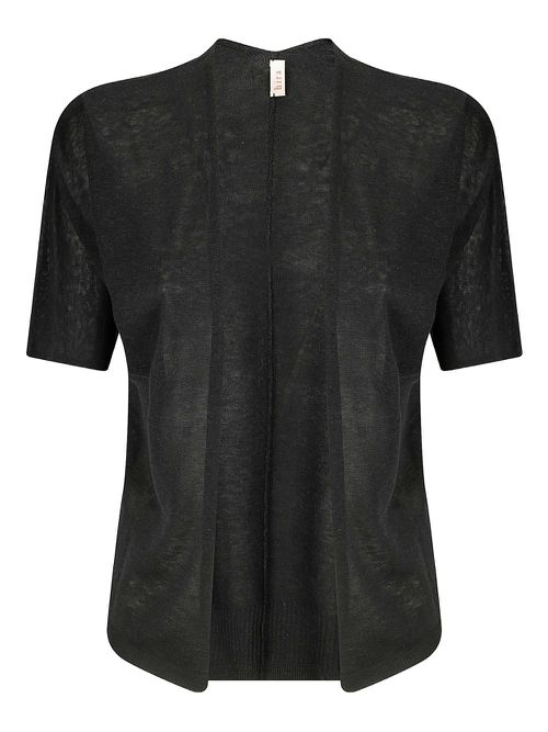 Stefano Mortari henley-neck T-shirt - Black