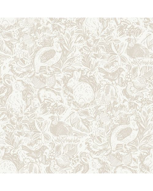 NuWallpaper Cream Terrene Peel & Stick Wallpaper